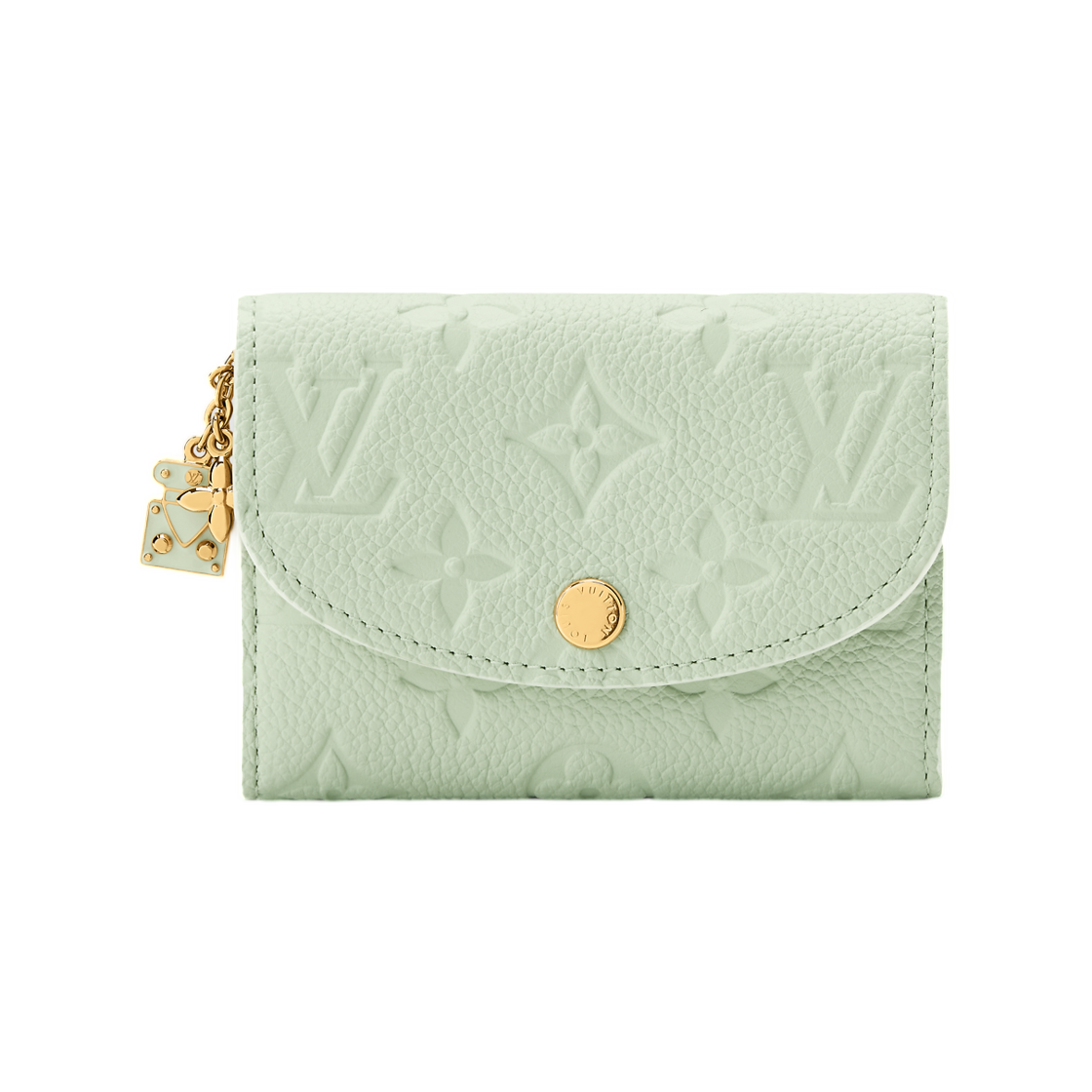M29805 Louis Vuitton Rosalie Coin Purse Minty Lily White
