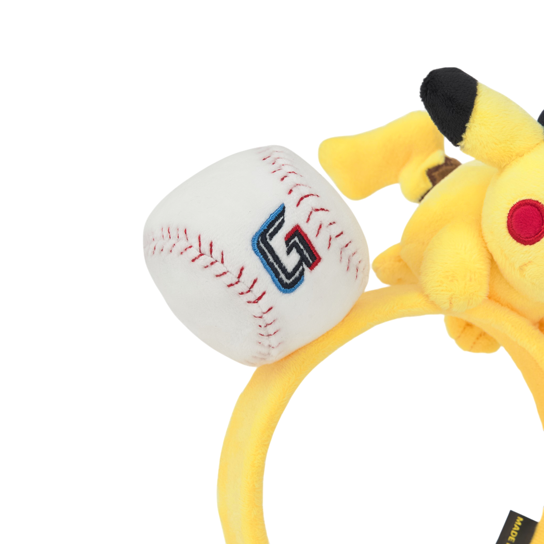 포켓몬 x 롯데 자이언츠 피카츄 헤드밴드 옐로우(Pokemon x Lotte Giants Pikachu Headband Yellow) - 4