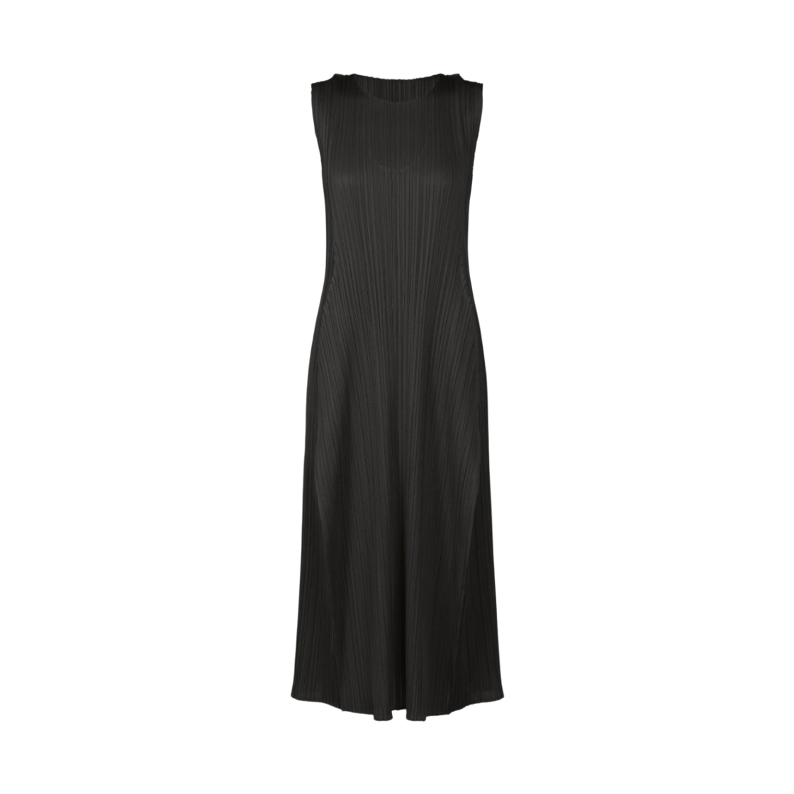 PP43-JH453-15 (W) Pleats Please Issey Miyake Powan Dress Black