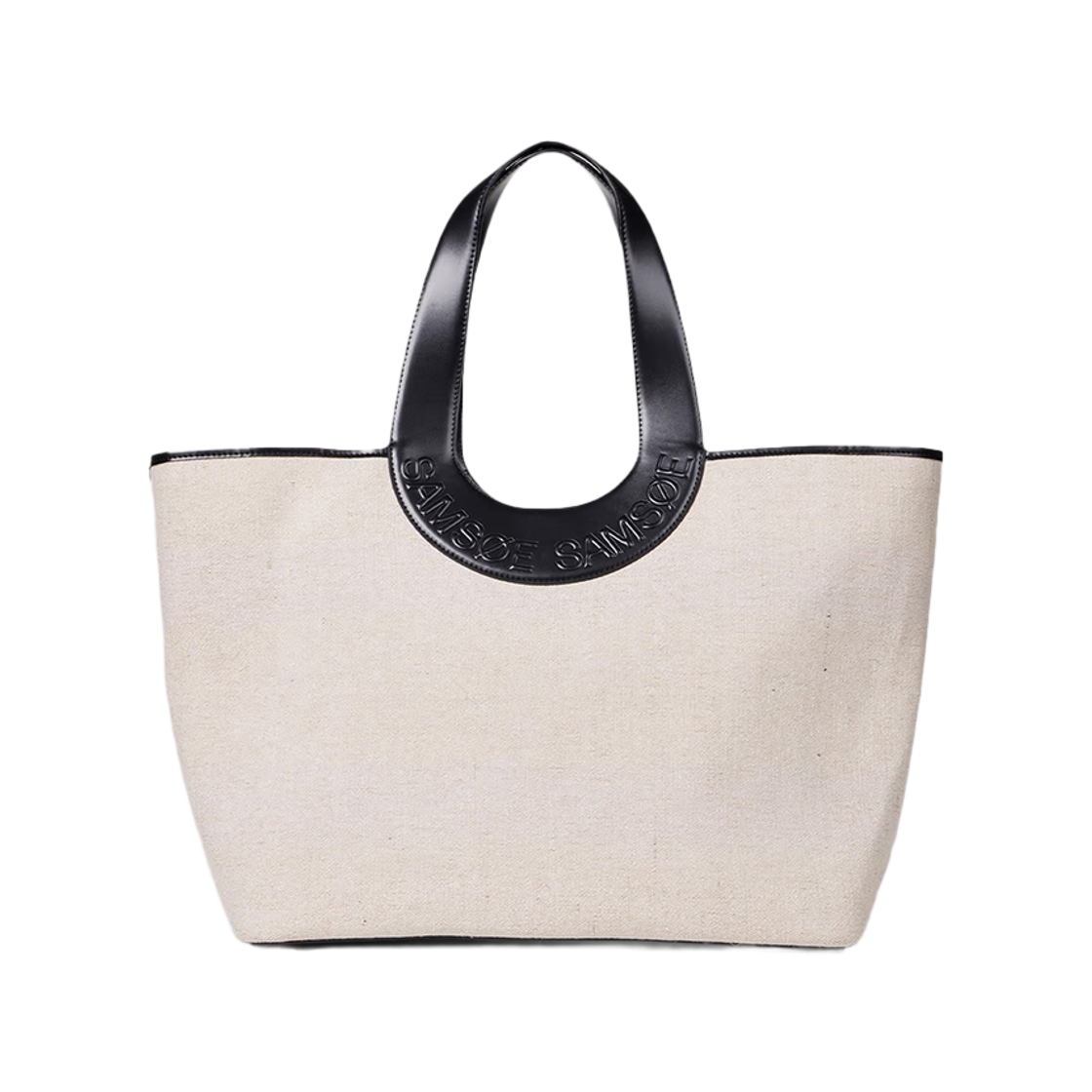 샘소이 샘소이 우먼 사베르타 비치 백 본 화이트 - 26FW(Samsoe Samsoe Women Saberta Beach Bag Bone White - 26FW)