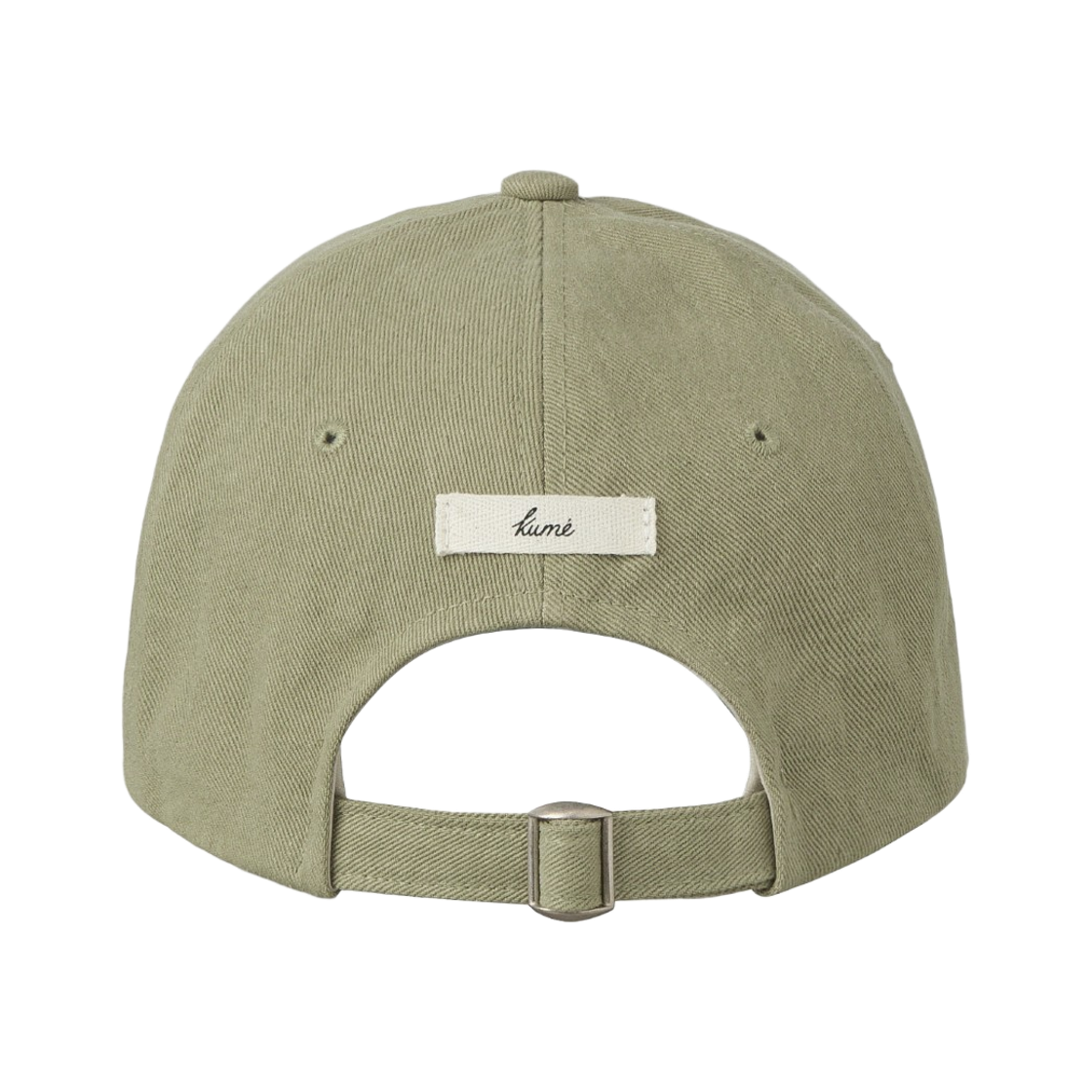 쿠메 체인 로고 빈티지 볼 캡 올리브(KUME Chain Logo Vintage Ball Cap - Olive) - 2