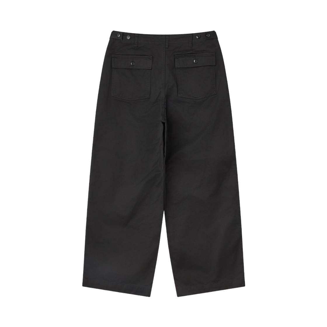아크릴 팻 퍼티그 팬츠 블랙 - 26FW(AKRYL Fat Fatigue Pants Black - 26FW) - 2
