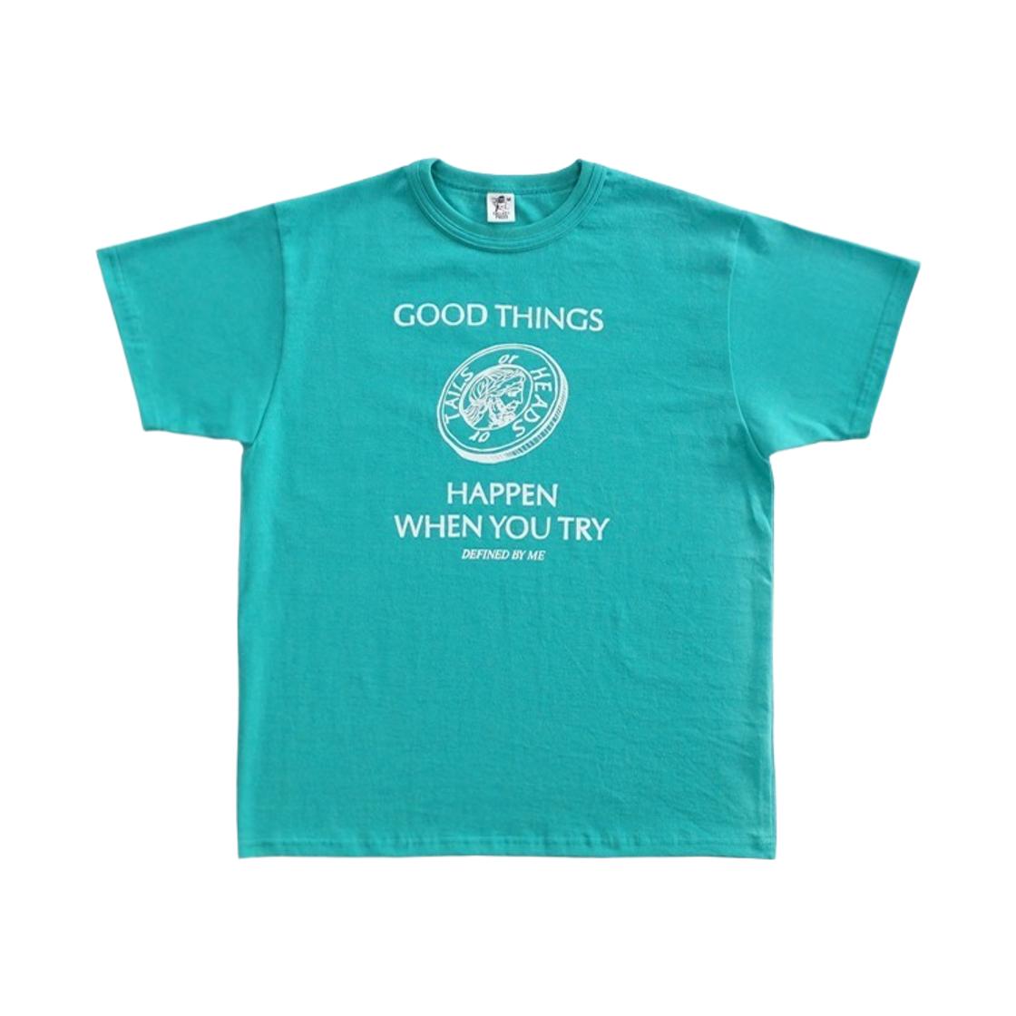 컬렉트 피시스 굿 띵스 티셔츠 터쿼이즈(Collect Pieces Good Things T-Shirt Turquoise)