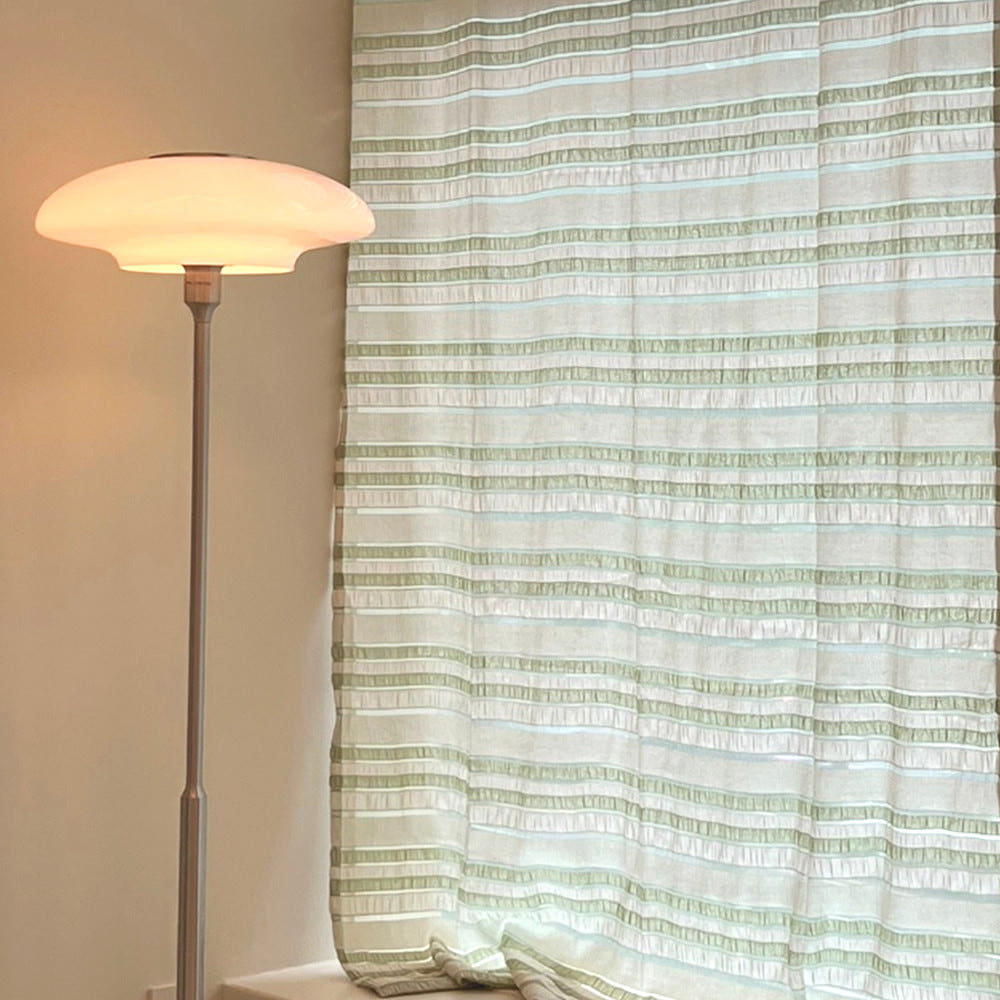 무성화 링클 스트라이프 블라인드 봉집형 커튼 120x150cm(MUSEONGHWA Linkle stripe blind curtain 120x150cm) - 4
