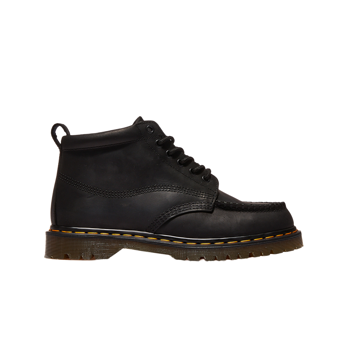 43680001 Dr. Martens Lowell Chukka Black Crazy Horse