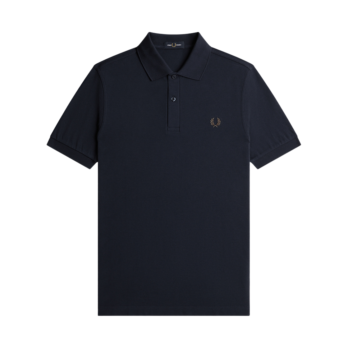 프레드페리 M6000 플레인 프레드페리 셔츠 네이비 리치브라운(Fred Perry M6000 Plain Fred Perry Shirt Navy Rich Brown)