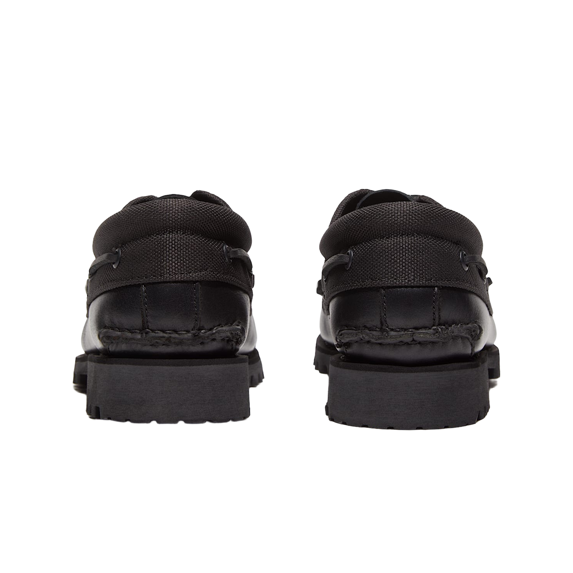 팀버랜드 어센틱 보트 슈즈 블랙 - 와이드(Timberland Authentic Boat Shoes Black - Wide) - 3