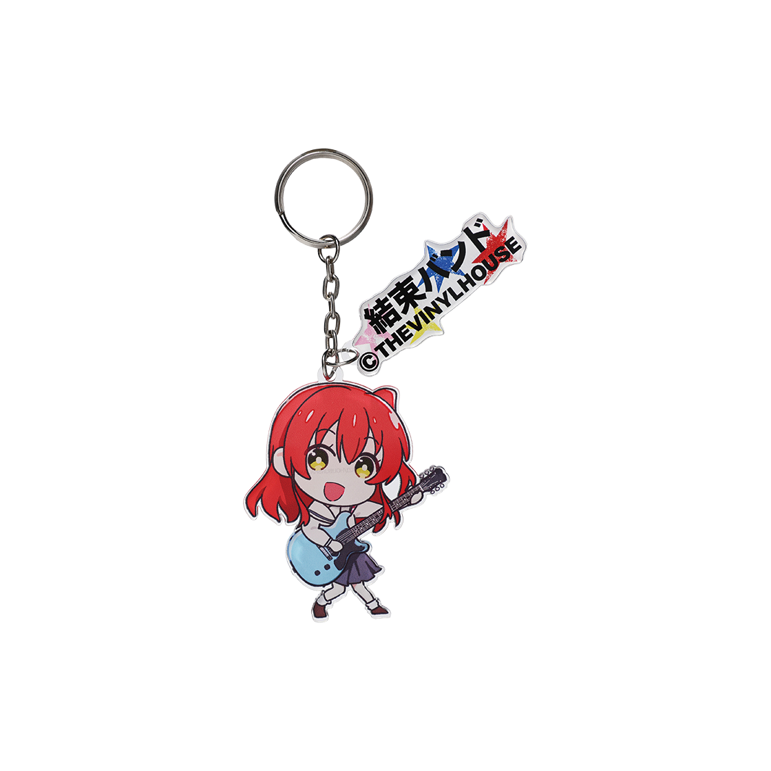 VH2FMUAB90BRE [KREAM 단독] Thevinylhouse x Bocchi the Rock! Kessoku Acrylic Key Ring Red