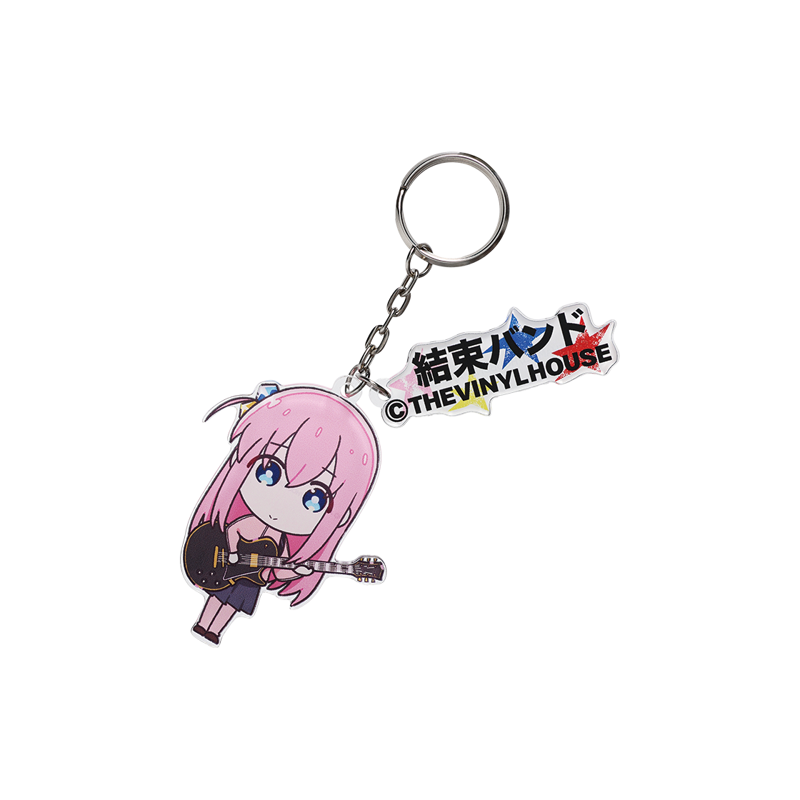 [KREAM 단독] 더바이닐하우스 x 봇치 더 록! 케소쿠 아크릴 키링 핑크([KREAM 단독] Thevinylhouse x Bocchi the Rock! Kessoku Acrylic Key Ring Pink) - 3