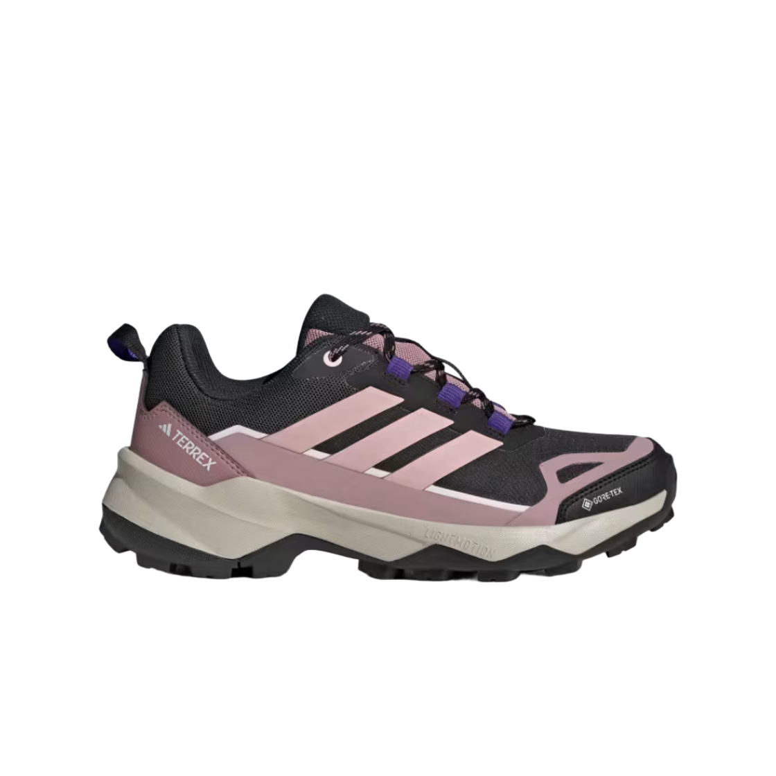KJ8947 (W) Adidas Terrex Skychaser AX5 Gore-Tex Hiking Core Black Dual Lilac