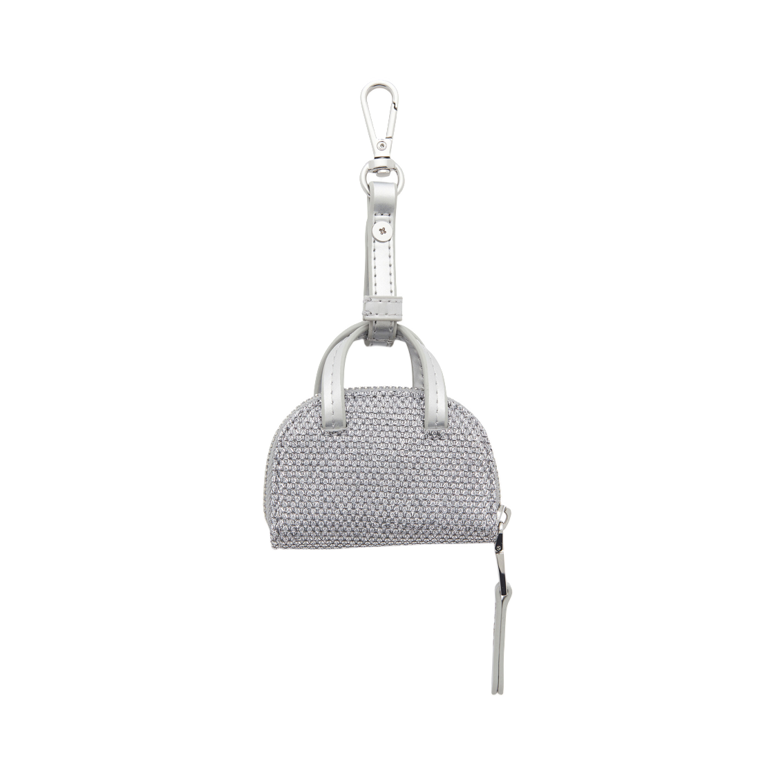 디젤 1DR 돔 참 루렉스 패브릭 실버(Diesel 1DR Dome Charm In Lurex Fabric Silver) - 2