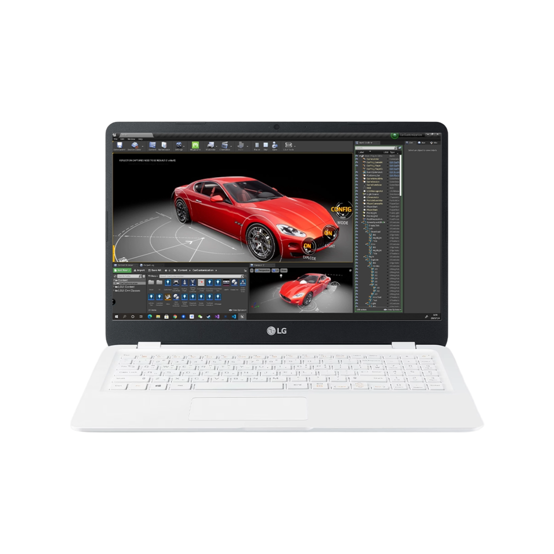 [A등급] 리퍼비시 LG 울트라PC 코어i5(10세대) 램 16G SSD 256G 윈도우11PRO 화이트([A등급] Refurbished LG Ultra PC Intel Core i5(10th Gen) RAM 16GB SSD 256GB Windows 11 Pro White) - 1