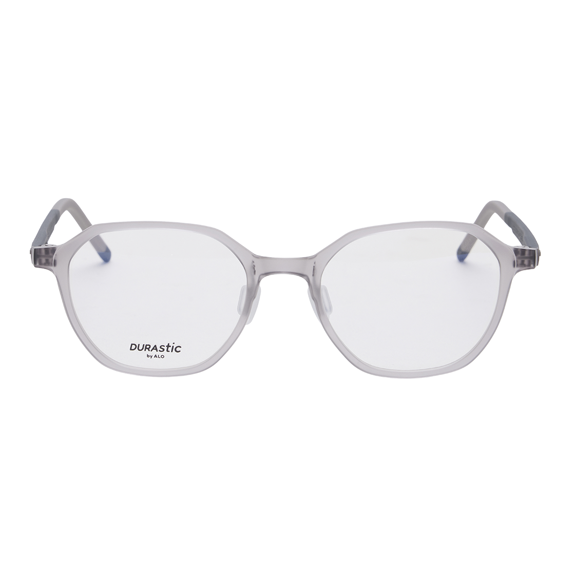알로아이웨어 [DURASTIC] DRG5601 1010M 스퀘어 판토 실리콘 안경테 그레이(ALO EYEWEAR DRG5601 1010M Square Panto Silicone Glasses Frame Gray) - 1