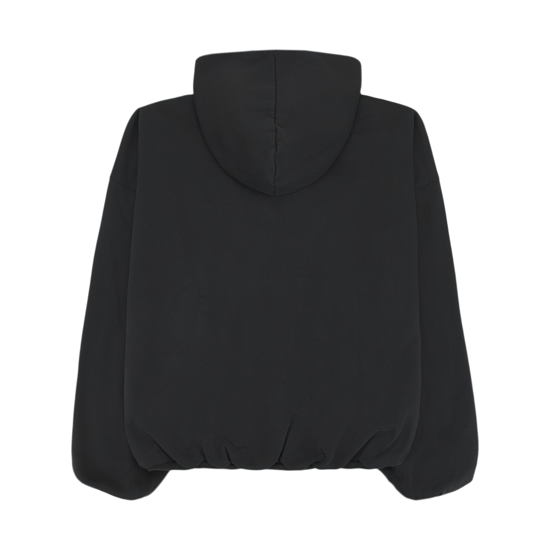 이지 갭 엔지니어드 바이 발렌시아가 로고 후드 블랙(Yeezy Gap Engineered By Balenciaga Logo Hoodie Black) - 2