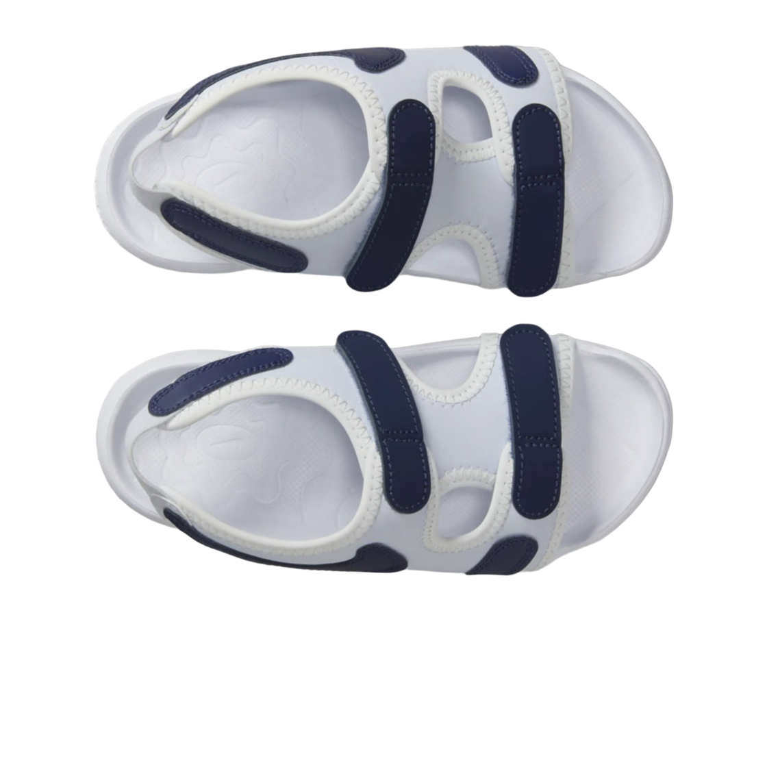 (PS) 나이키 선레이 어드저스트 6 슬라이드 풋볼 그레이 미드나이트 네이비((PS) Nike Sunray Adjust 6 Slide Football Grey Midnight Navy) - 2