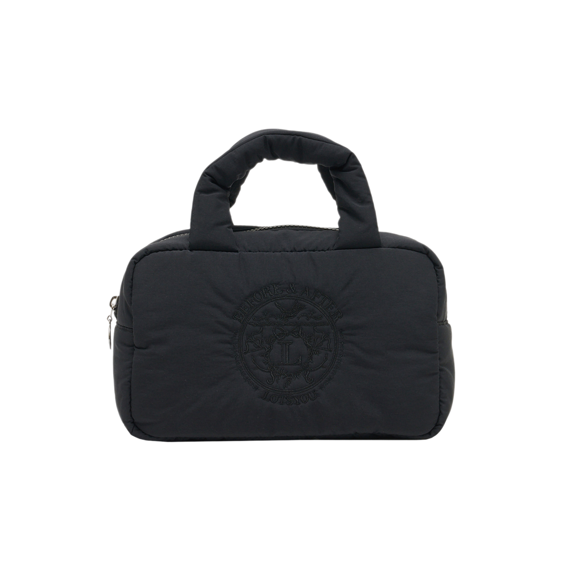 라츠유 페어리 테일 패딩 미니백 블랙(LOTS YOU Fairy tale Padding Mini bag Black)