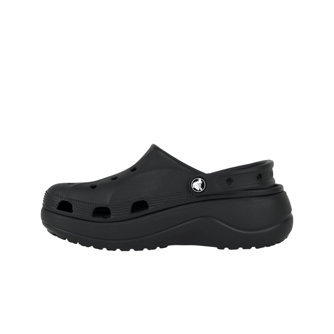 (W) 크록스 바야 플랫폼 클로그 블랙((W) Crocs Baya Platform Clog Black) - 3