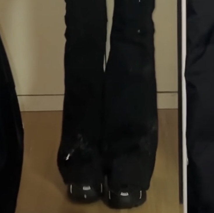 (W) Nike Shox R4 Black 착용 스타일