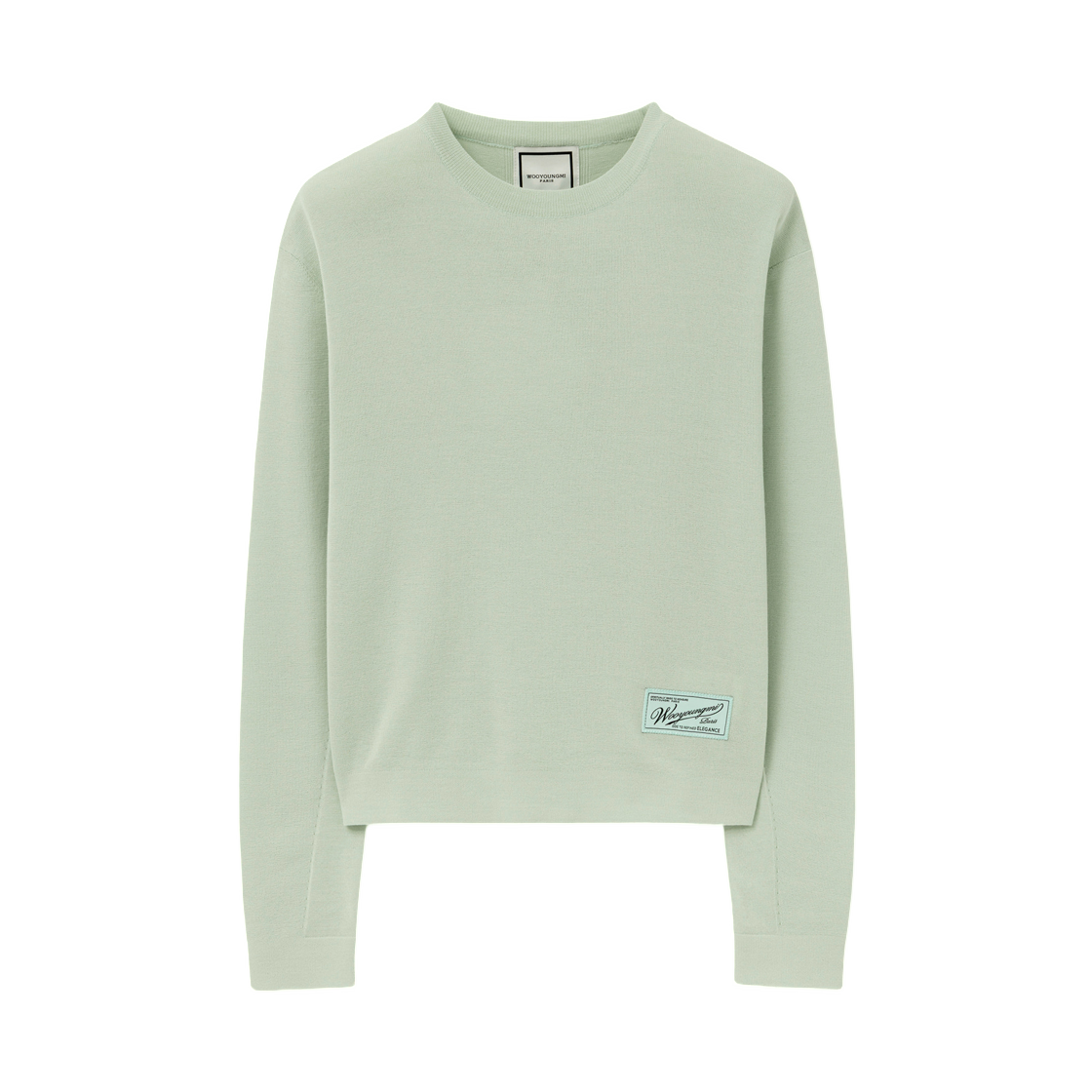 M261KN01534M (W) Wooyoungmi Round Neck Sweater Mint - 26SS