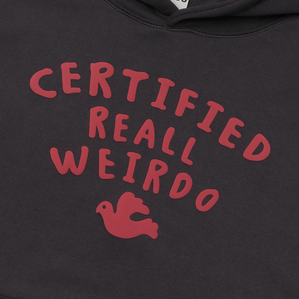 아모우 윌도 후디 차콜 그레이(AMOU Weirdo Hoodie Chacoal Gray) - 3