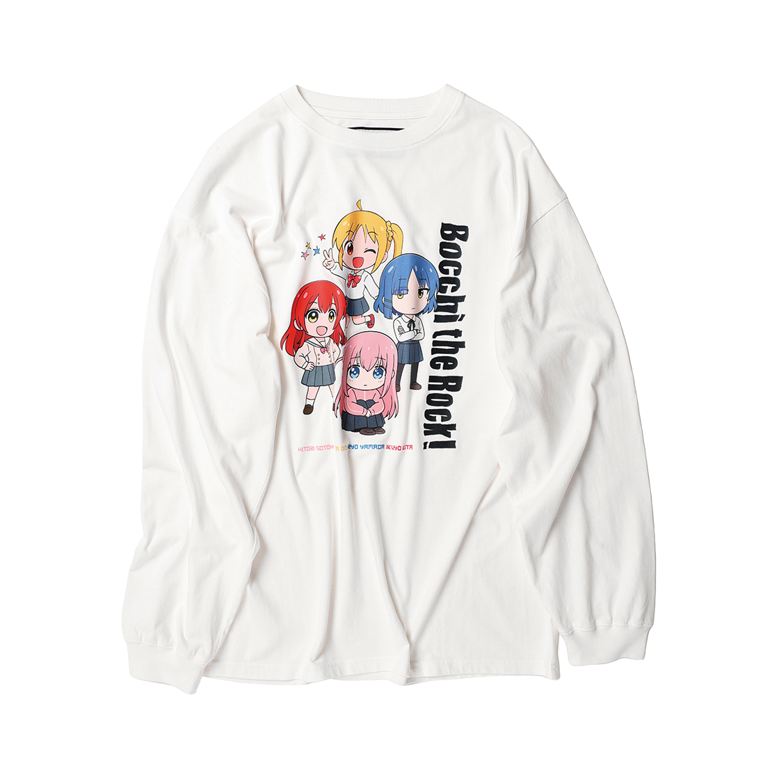 [KREAM 단독] 더바이닐하우스 x 봇치 더 록! 미니 봇치 긴팔 티셔츠 화이트([KREAM 단독] Thevinylhouse x Bocchi the Rock! Mini Bocchi Ls Tee White) - 3
