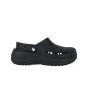 (W) Crocs Baya Platform Clog Black