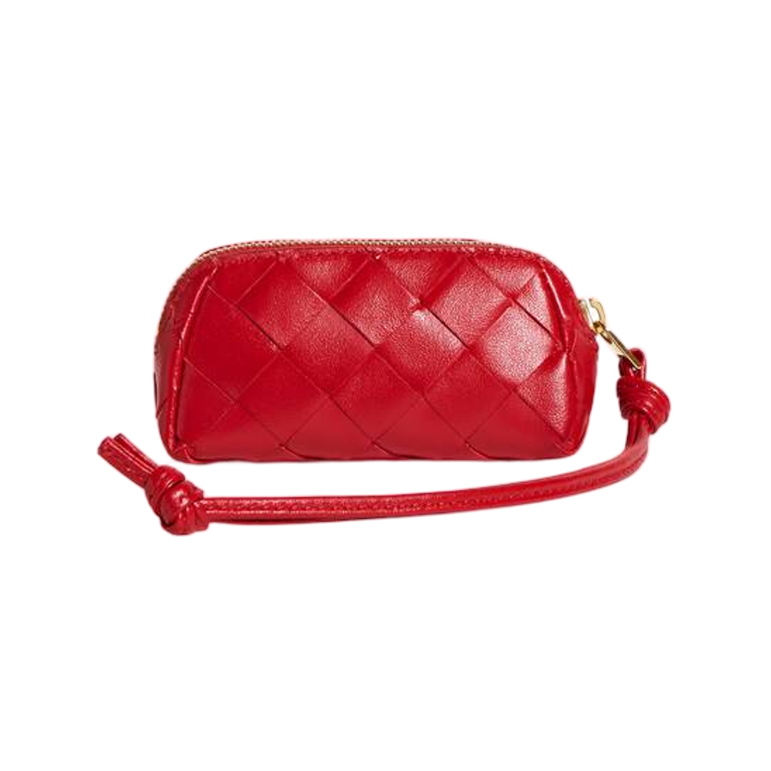 875452V6VP06268 Bottega Veneta Intrecciato Micro Pouch Cardinal