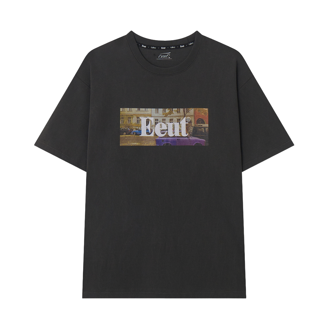 EEA1TS18CH EEUT Fallen Leaves Gallery T-Shirt Charcoal