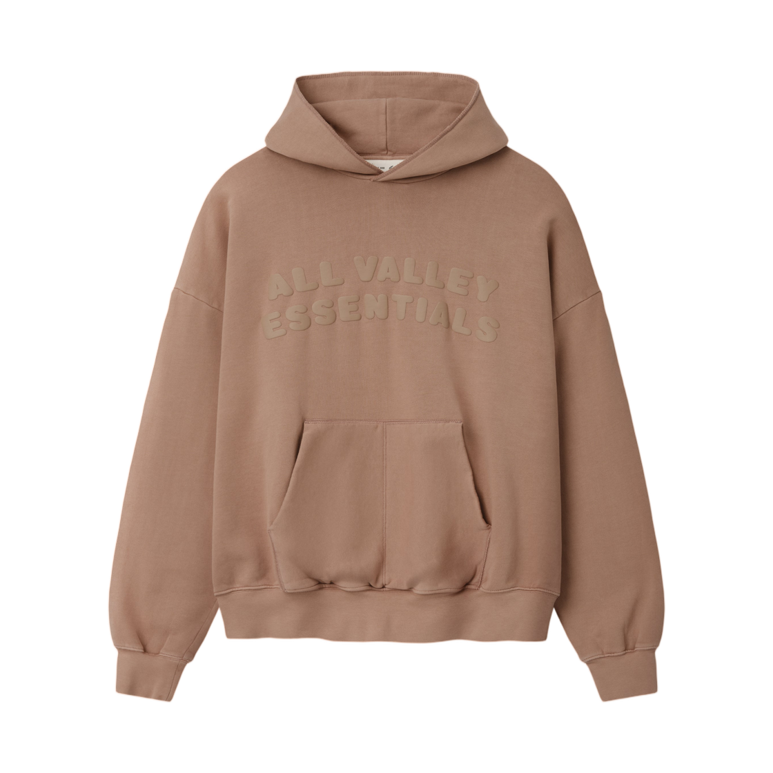 - Essentials 90s Hoodie Washed Ginger - 26SS