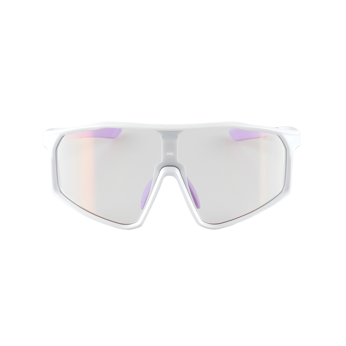 JUPITER C6 2DITOR Sports Exercise Running Goggle Iter Sunglasses C6 Photochromic Red Frame White Purple