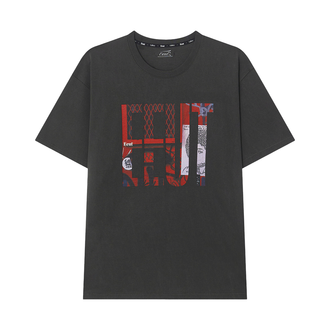 EEA1TS19CH EEUT Nyc Poster Gallery T-Shirt Charcoal