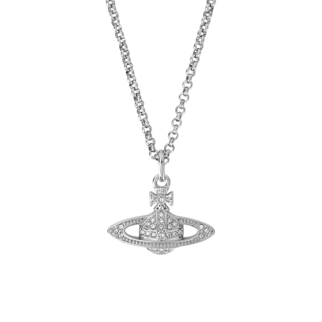 비비안 웨스트우드 미니 바스 릴리프 펜던트 실버(Vivienne Westwood Mini Bas Relief Pendant Silver) - 2