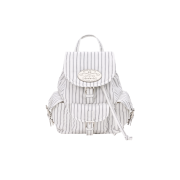 LOTS YOU Nostalgia Backpack Stripe Navy