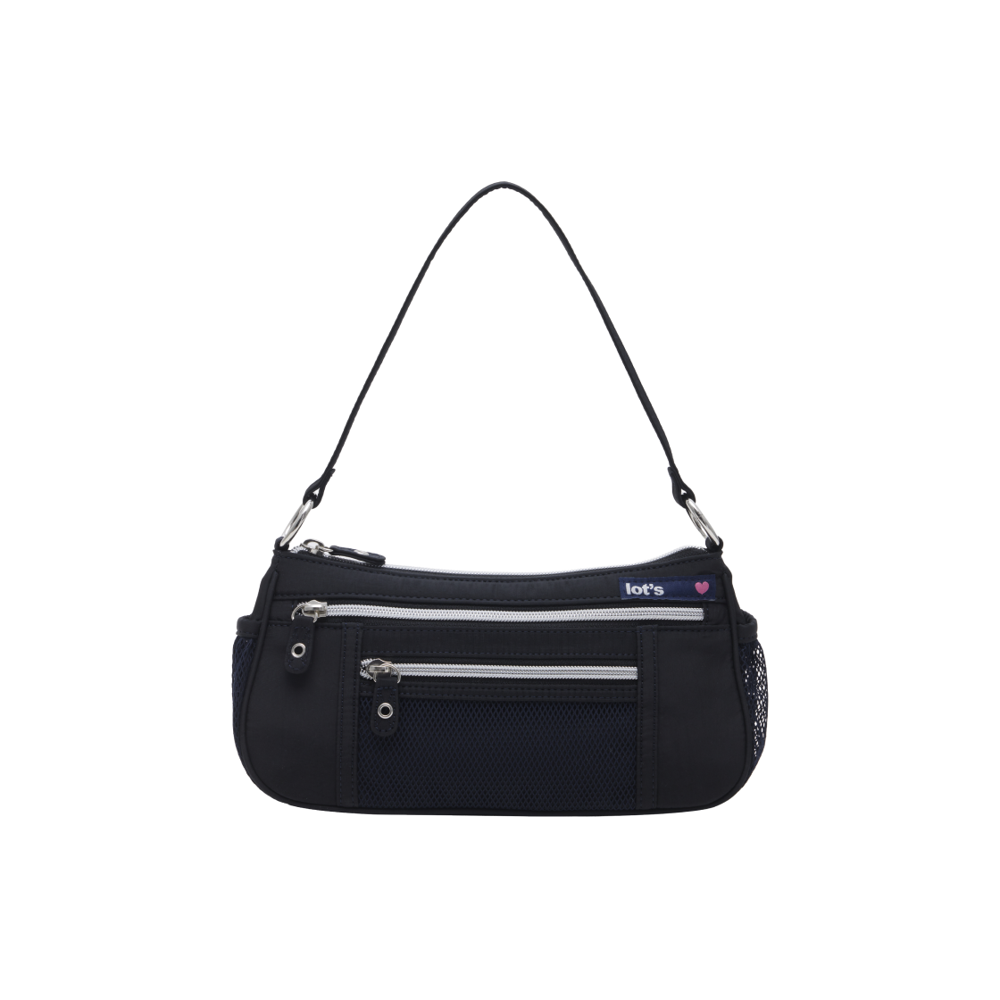 라츠유 펀치 미니 백 블랙(LOTS YOU Punchy Mini Bag Black) - 1