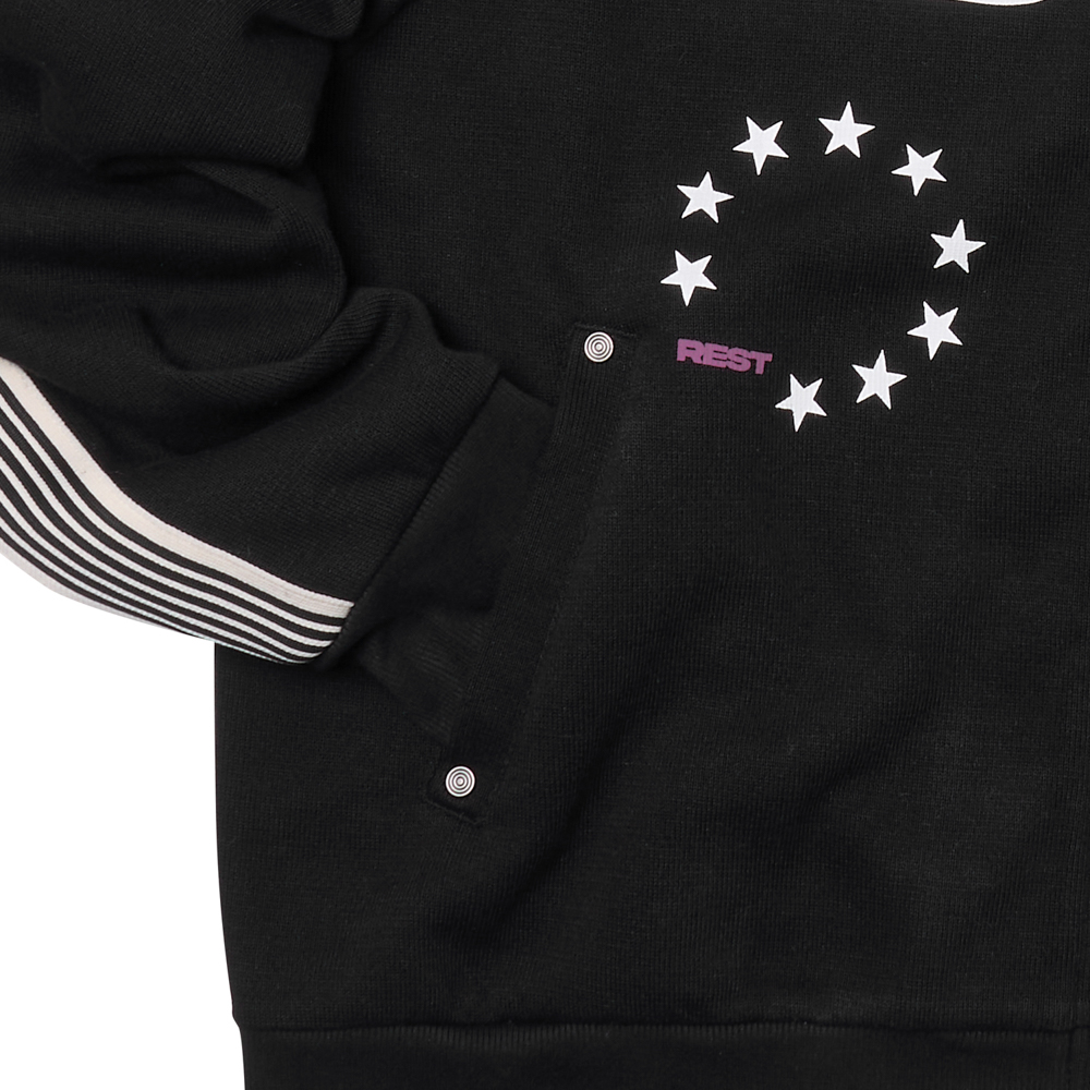 아모우 홀스 트랙 자켓 블랙(AMOU Horse Track Jacket Black) - 5