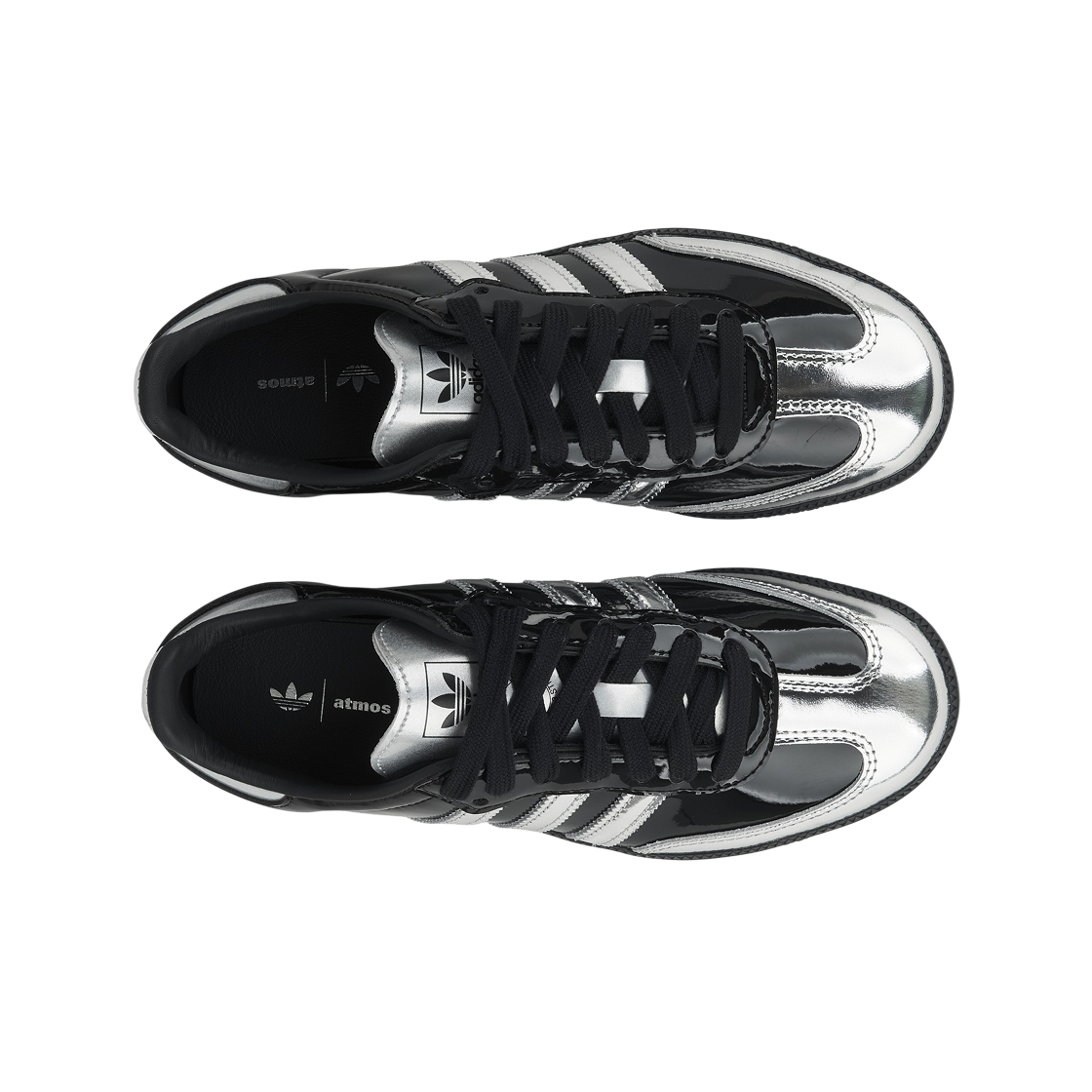 아디다스 x 아트모스 삼바 턱시도 코어 블랙 실버 메탈릭(Adidas x Atmos Samba Tuxedo Core Black Silver Metalic) - 5