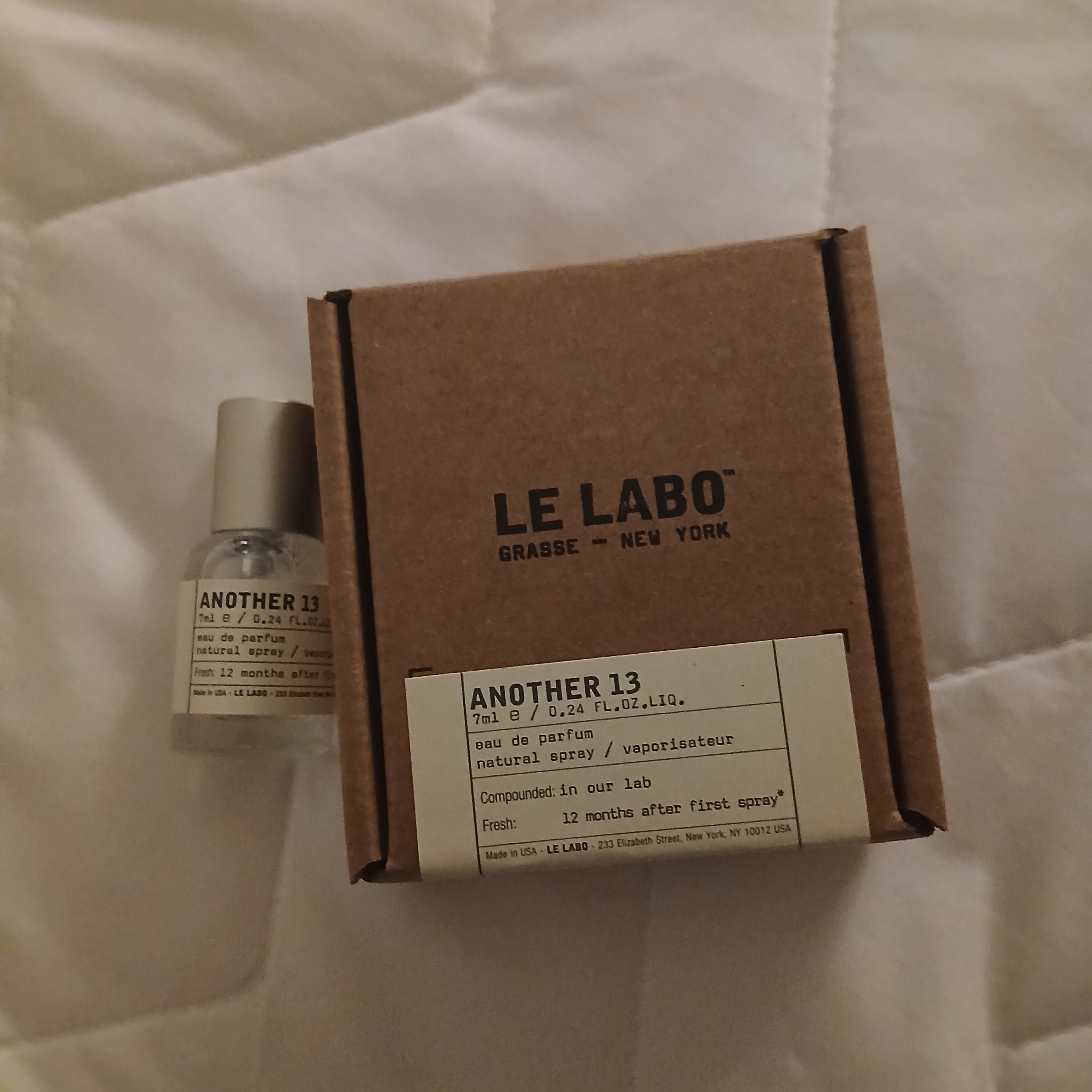 Le Labo Another 13 Eau De Parfum 7ml 착용 스타일