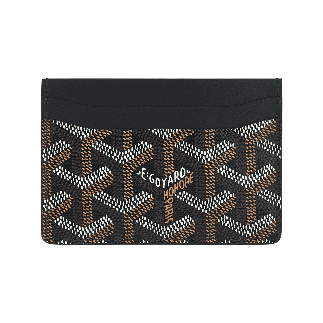 고야드 생쉴피스 카드 홀더 블랙(Goyard Saint Sulpice Card Holder Black)