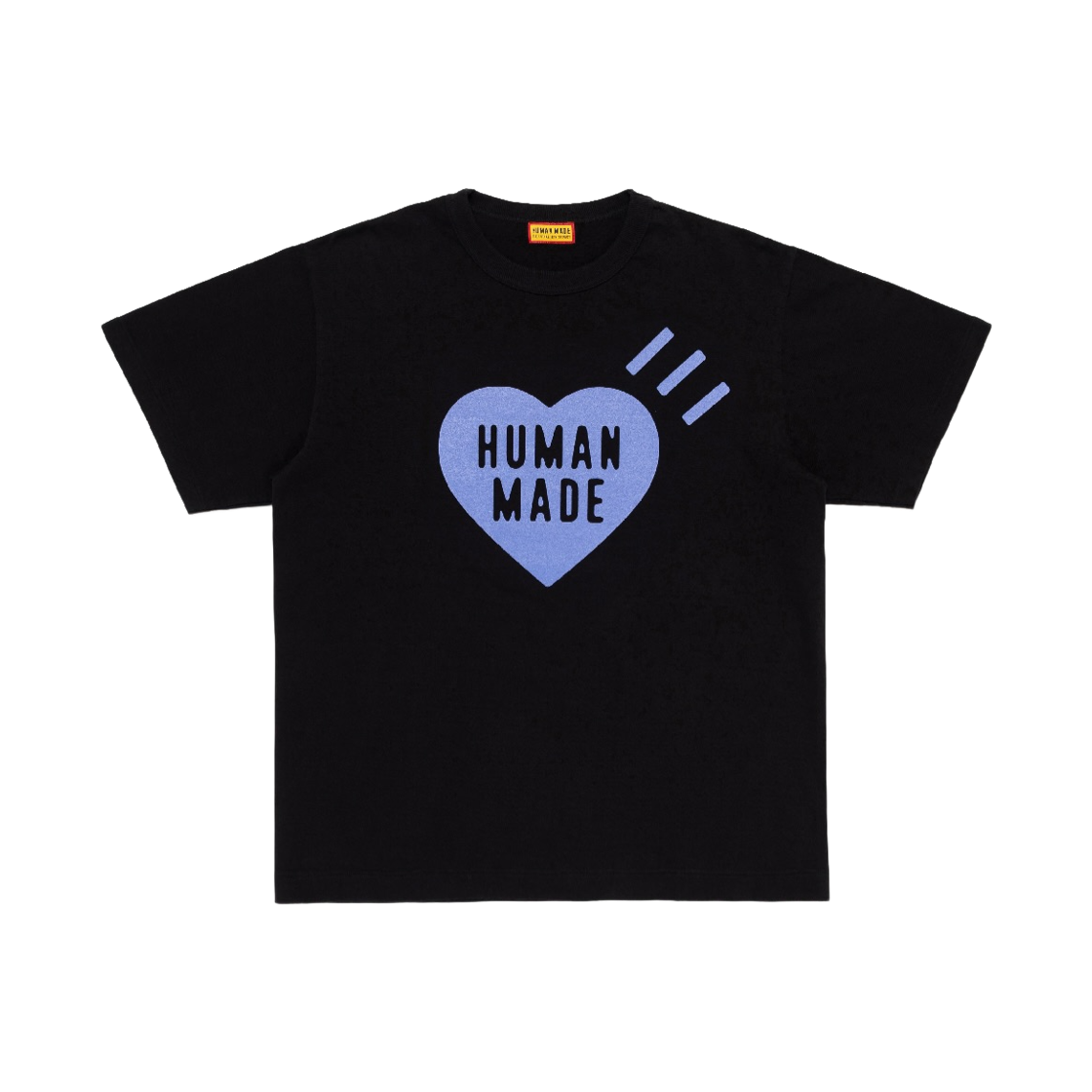 휴먼 메이드 하트 그래픽 티셔츠 블랙 - 잠실 스토어 한정(Human Made Heart Graphic T-Shirt Black - Jamsil Store Exclusive) - 1