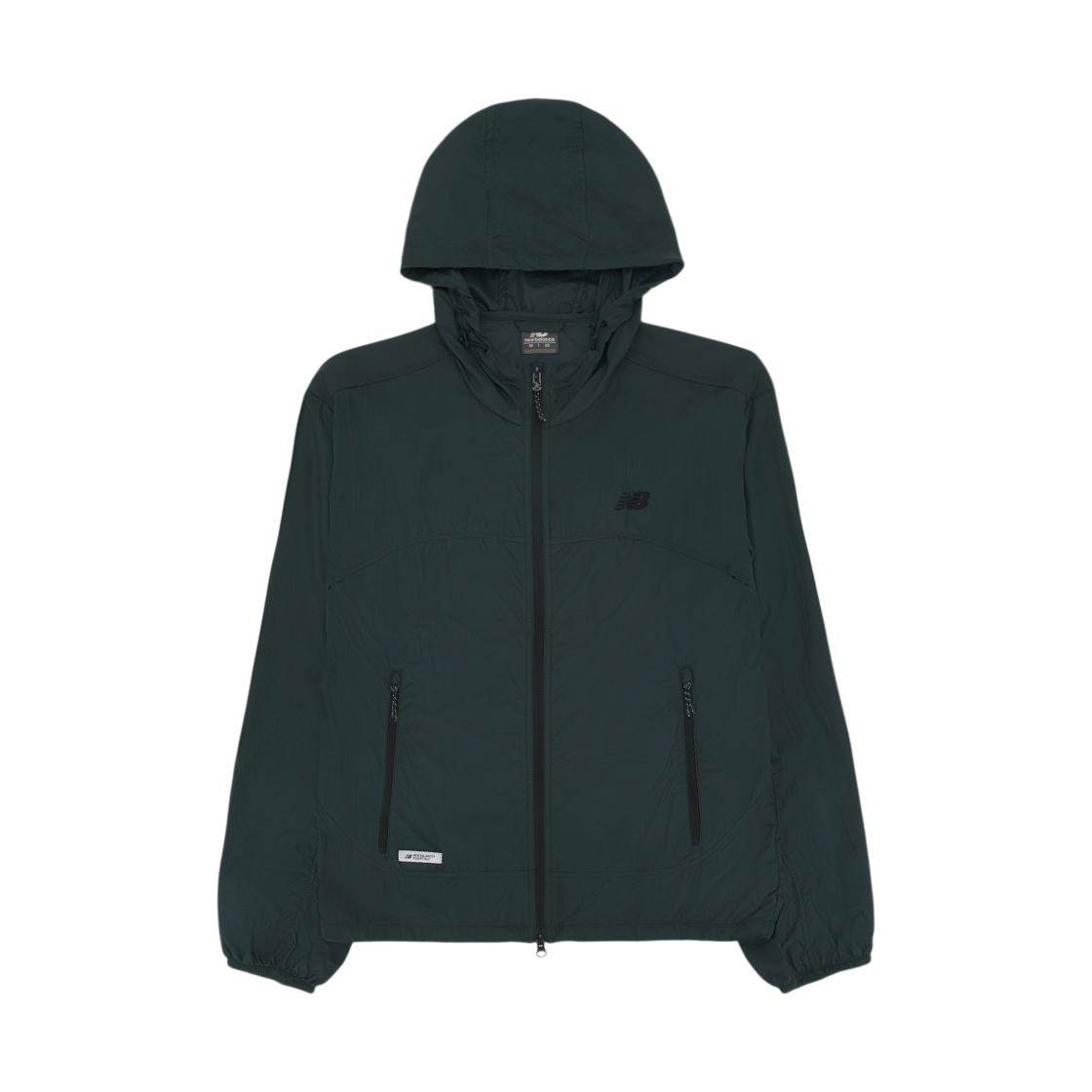 뉴발란스 에센셜 스몰 로고 경량 윈드브레이커 다크 그린(New Balance Essential Small Logo Lightweight Windbreaker Dark Green)