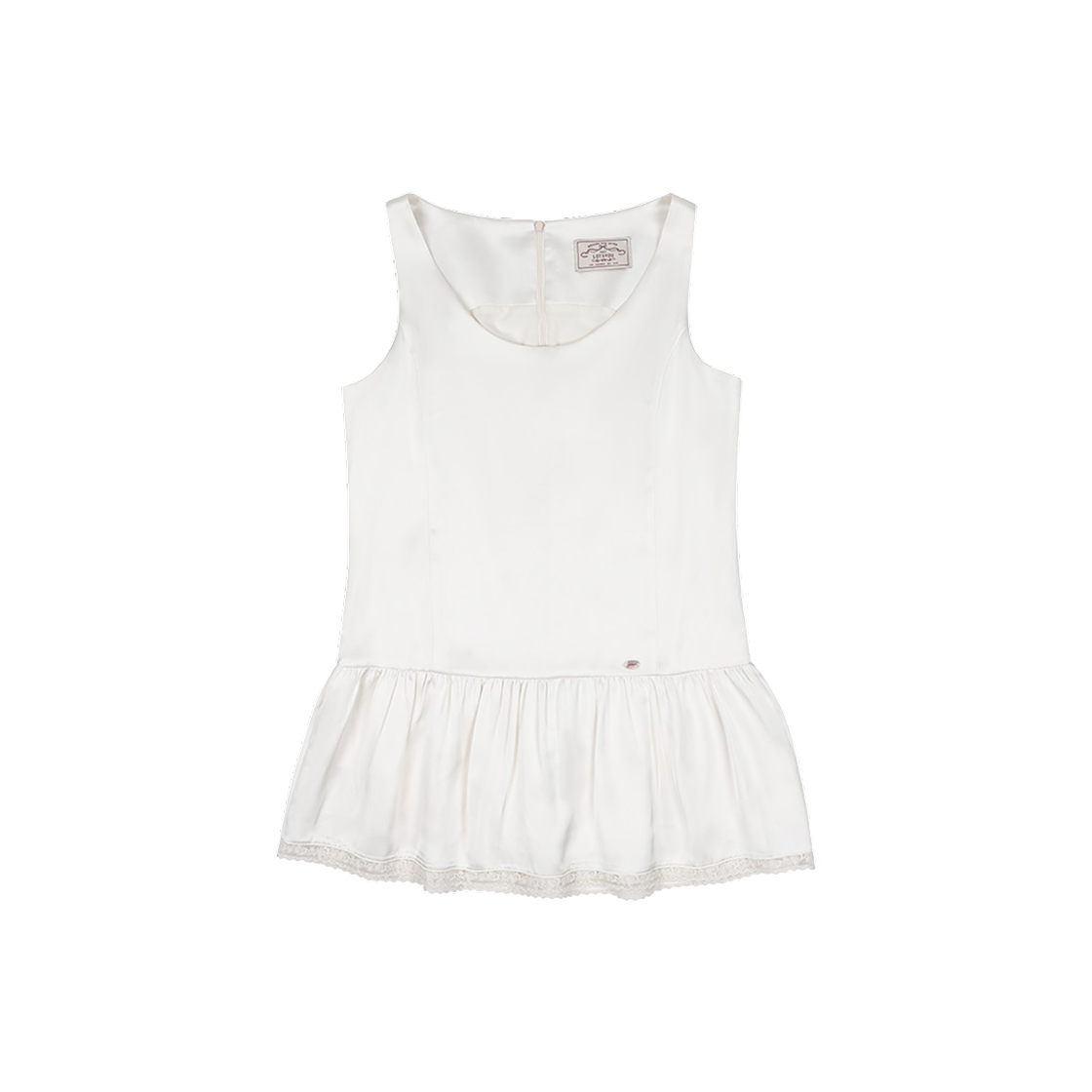 LOTI3OPW328IVY LOTS YOU Irene Satin Dress Ivory