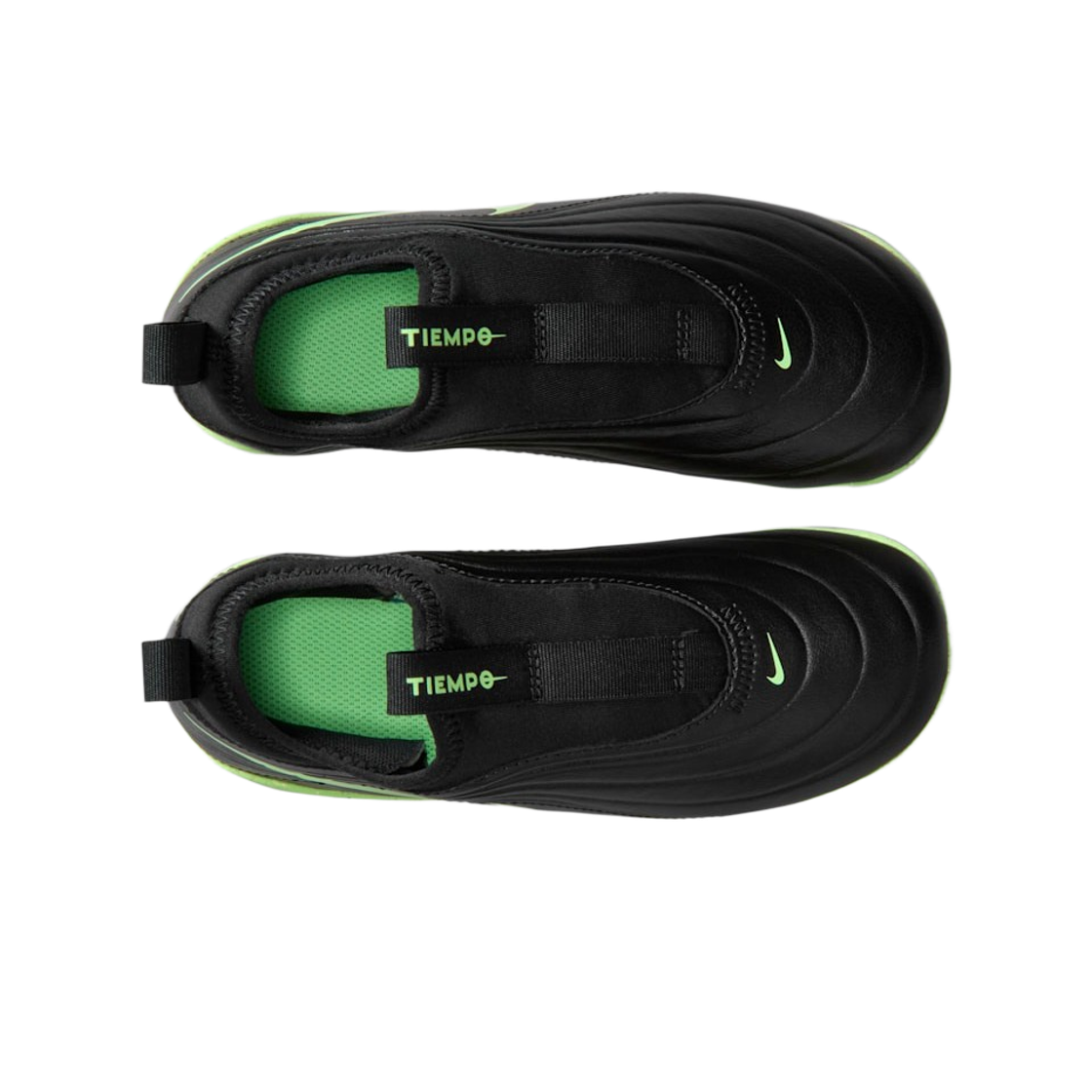 (PS) 나이키 티엠포 마에스트로 클럽 플렉스 FG/MG 블랙 일루젼 그린((PS) Nike Tiempo Maestro Club Flex FG/MG Black Illusion Green) - 2