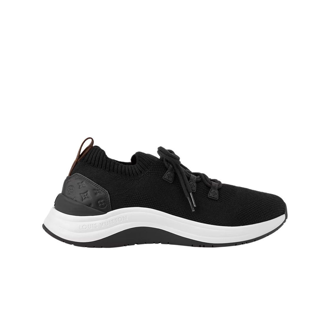 - (W) Louis Vuitton LV Wavebright Knitted Sneakers Black