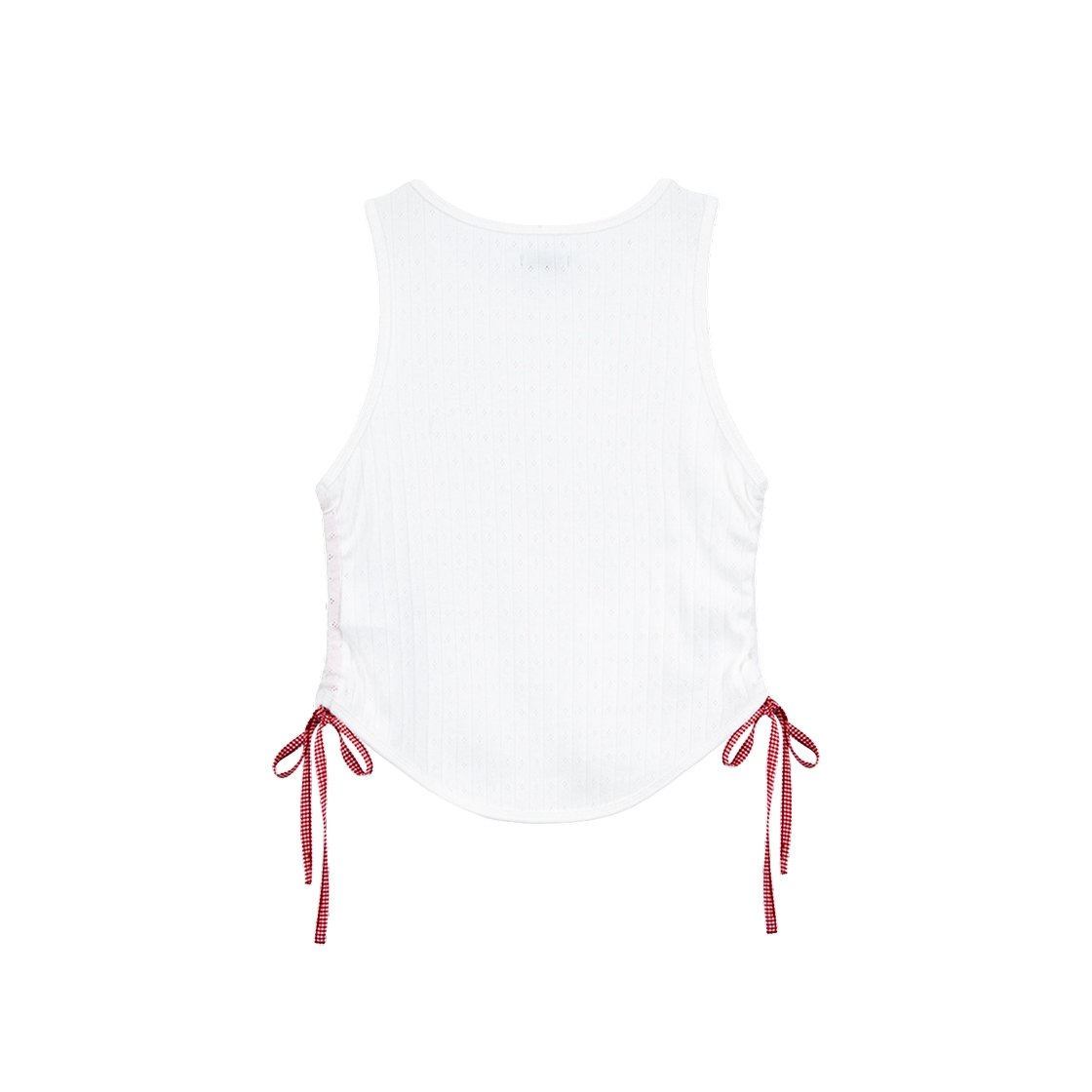 라츠유 베리 머치 리본 슬리브리스 화이트(LOTS YOU Berry Much Ribbon Sleevelss White) - 2