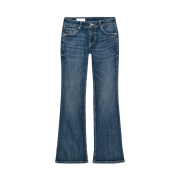 (W) Zara Jeans TRF Bootcut Low Rise Pants Navy