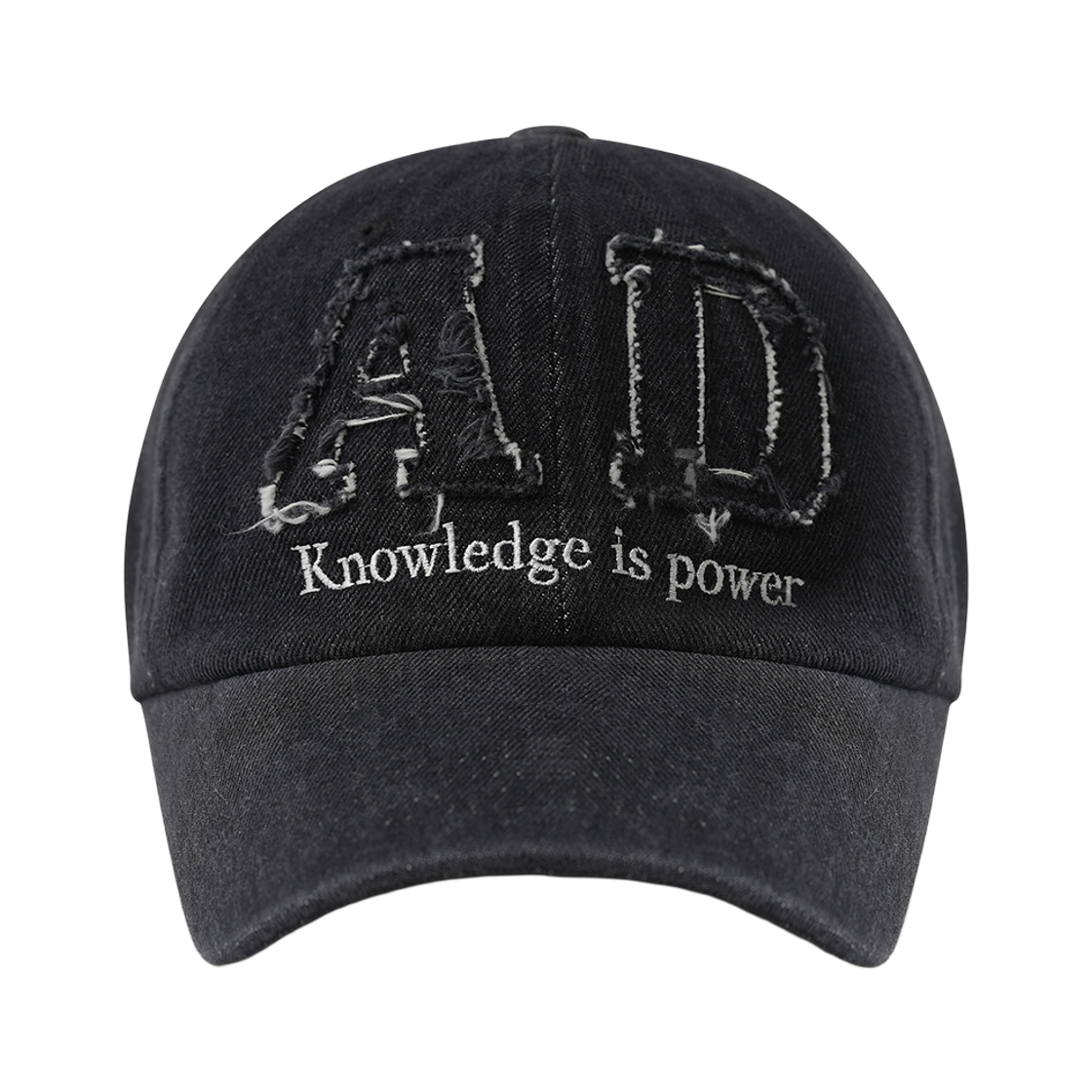 AD 디스트로이드 캡 블랙(Avandress Ad Destroyed Cap Black)