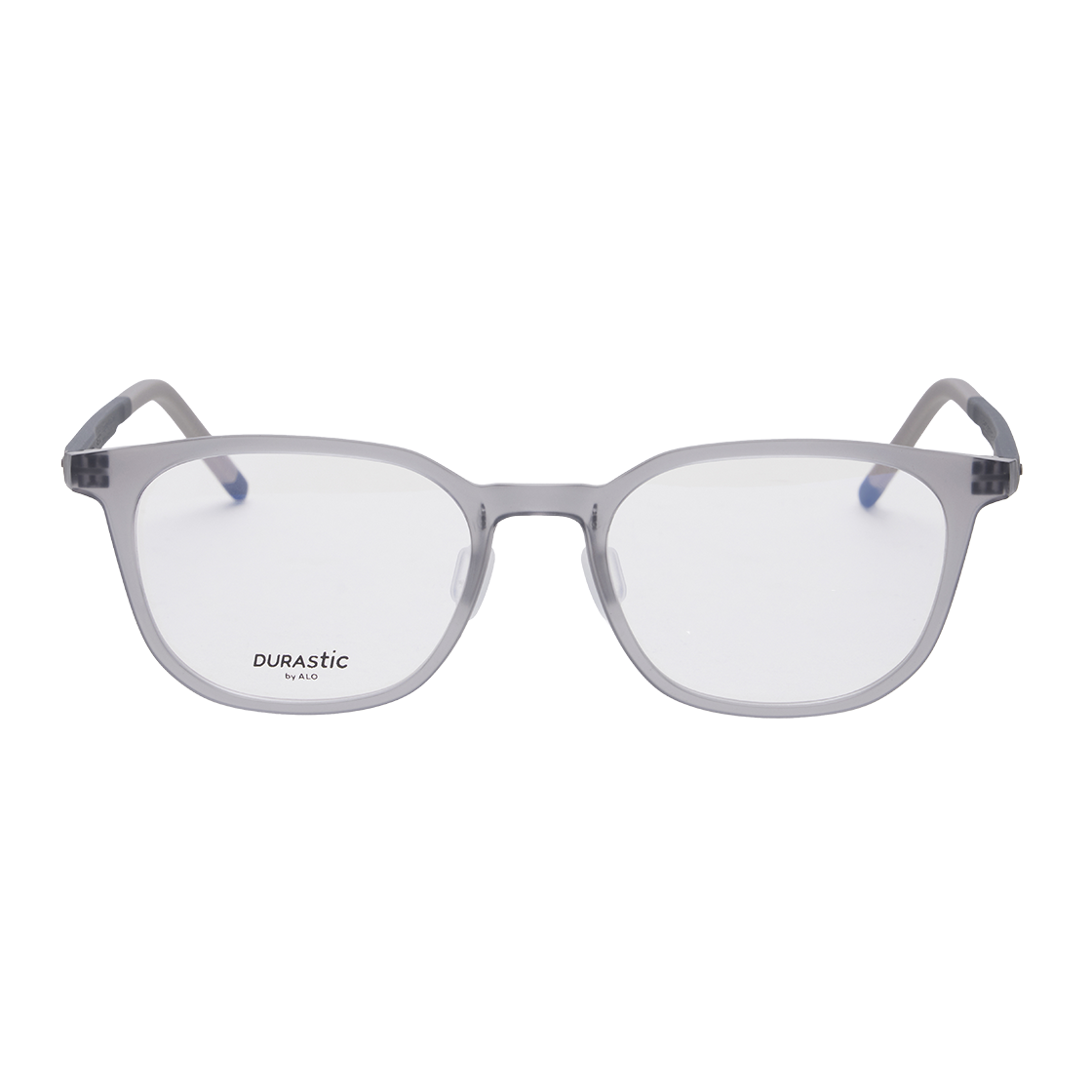 알로아이웨어 [DURASTIC] DRG5603 1010M 웰링턴 스퀘어 실리콘 안경테 그레이(ALO EYEWEAR [DURASTIC] DRG5603 1010M Wellington Square Silicone Glasses Frame Gray)