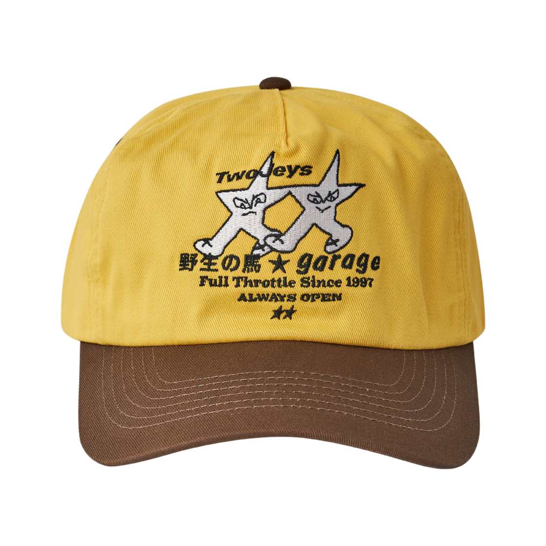 투제이스 스케치 스타즈 캡 옐로우 - 26FW(Twojeys Sketchy Stars Cap Yellow - 26FW)