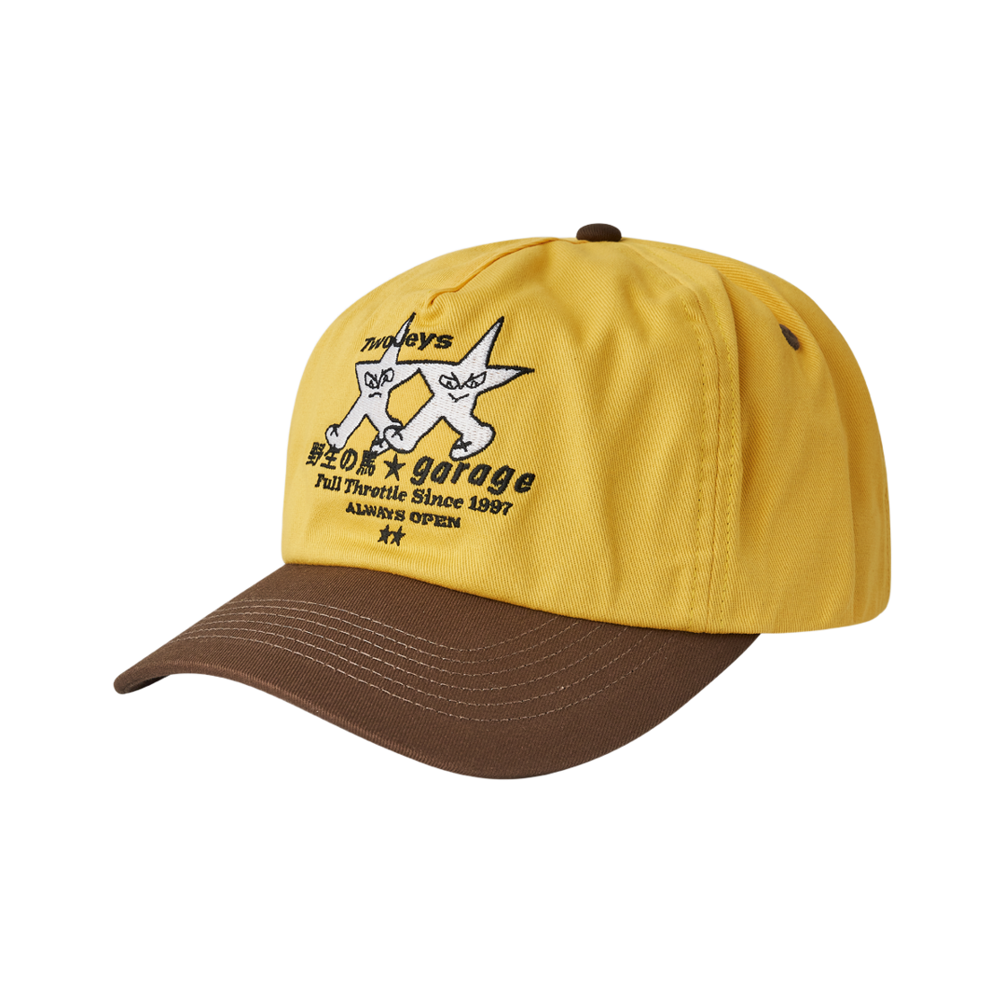 투제이스 스케치 스타즈 캡 옐로우 - 26FW(Twojeys Sketchy Stars Cap Yellow - 26FW) - 2