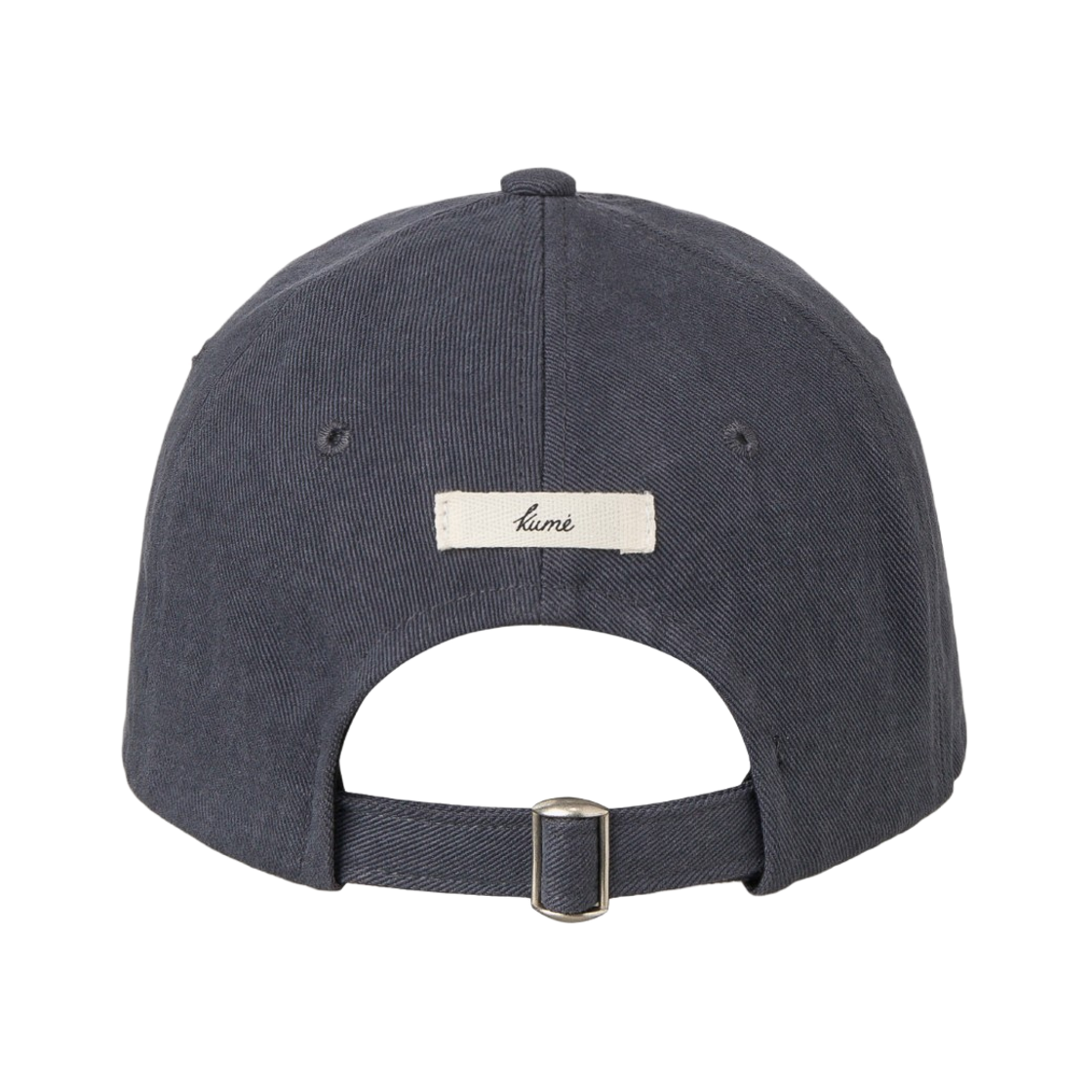 쿠메 체인 로고 빈티지 볼 캡 블루 그레이(KUME Chain Logo Vintage Ball Cap - Blue Gray) - 2